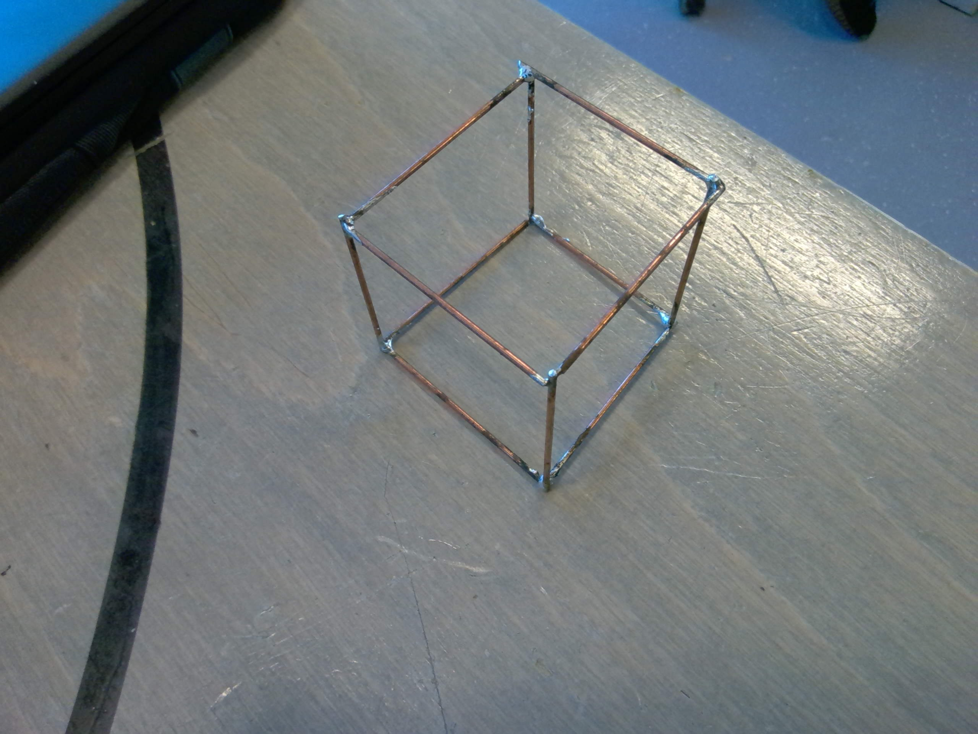 Dit is een kubes die ik heb gecodeerd  